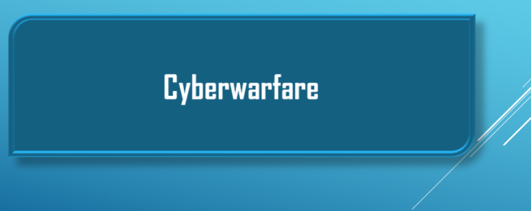 Cyberwarfare