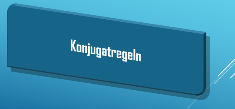 Konjugatregeln